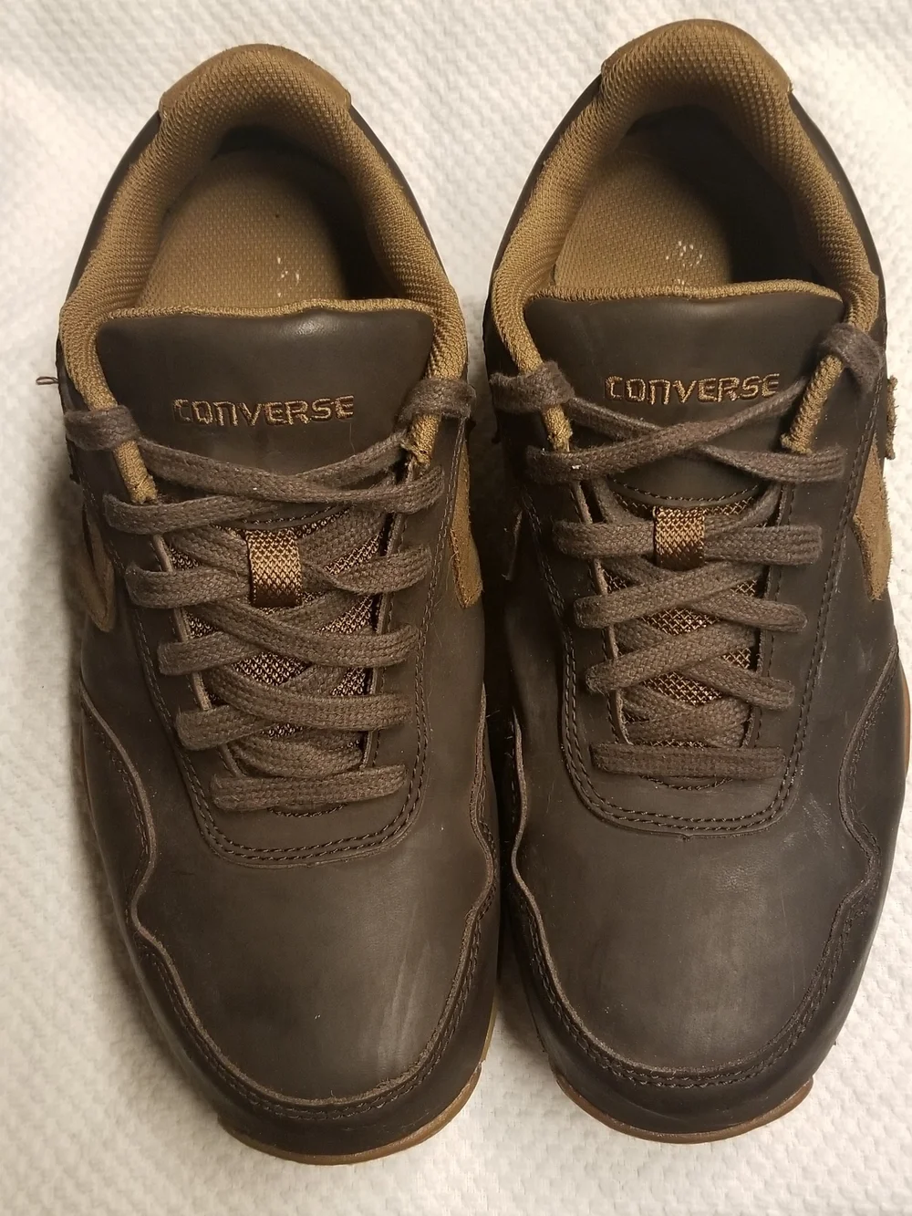 Converse Men's 7.5W Work Brown Low Profile Euro Casual Oxford -34
